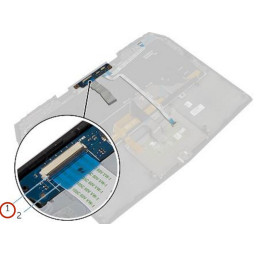 Dell Alienware 13 Замена платы кнопки питания